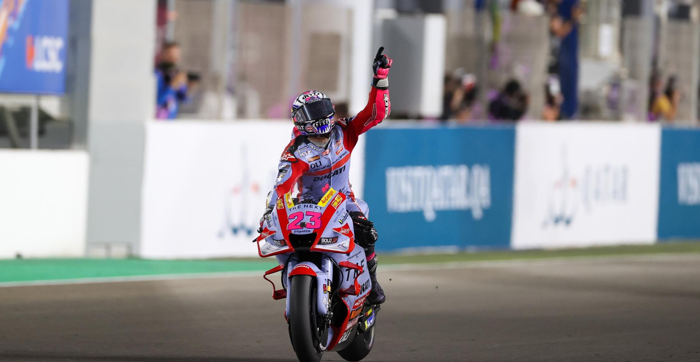 MotoGP Qatar Race Results: Enea Bastianini takes emotional first win ...